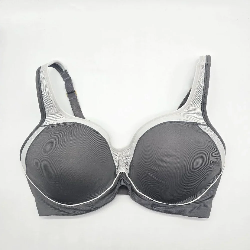 Natori Zen Contour Sports Bra 32DDD Gray Underwire